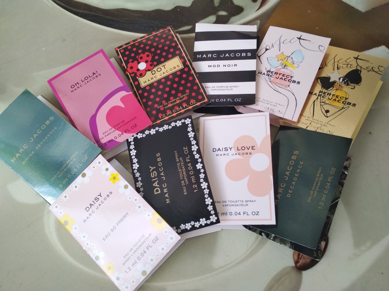 Mẫu thử Vial Nước hoa Marc Jacobs các mùi