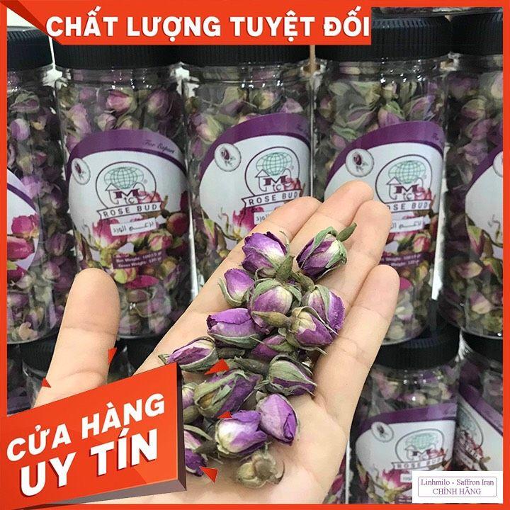 Hộp 100Gam Nụ hoa hồng khô Iran