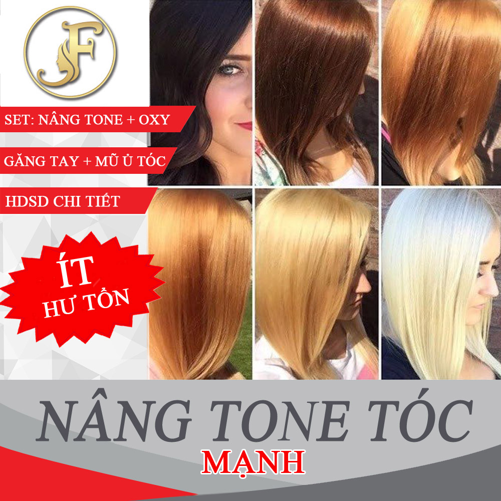 [HCM]Màu Nâng Tone Mạnh JF - tặng oxy