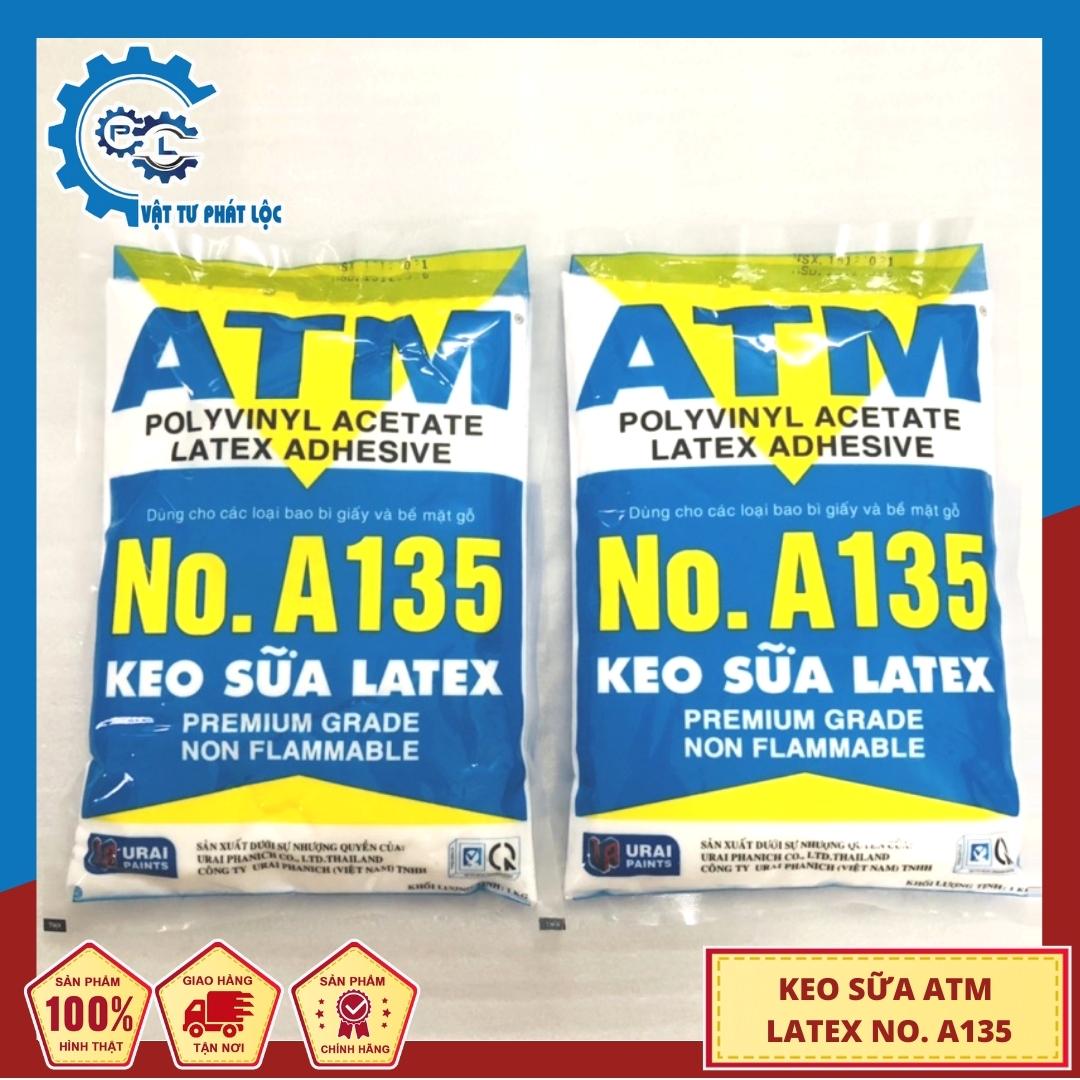  Keo sữa đa năng dán giấy gỗ simili ATM A135 bịch 1kg 