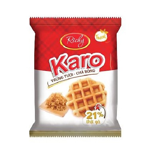 Bánh trứng tươi chà bông Karo Richy 26g