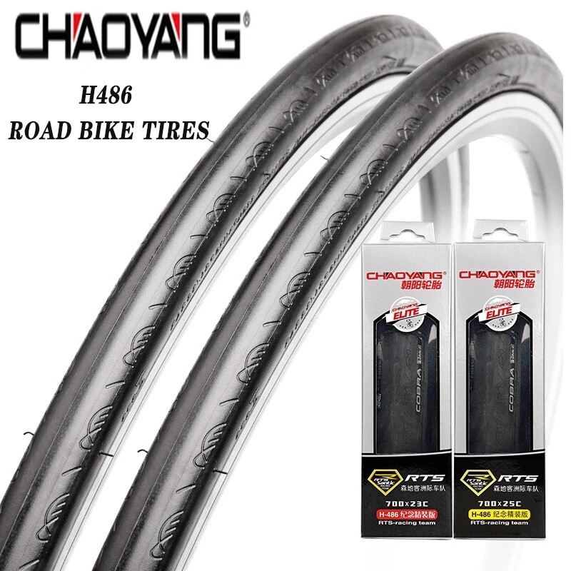 CHAOYANG Lốp Xe Đạp 120TPI Siêu Nhẹ H486 Lốp Xe Đạp Đường Trường 700 * 23C 700 * 25C Lốp Xe Đạp Fixie Pneu Lốp Xe Đạp Gấp Chống Đâm Đóng Hộp