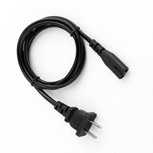 Dây Cáp Nguồn Cắm Điện Đầu 2 Lỗ Tròn Hinh Số 8