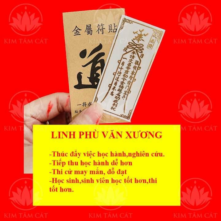 Linh phù học tập - văn xương học hành thi cử đỗ đạt dán điẹn thoại