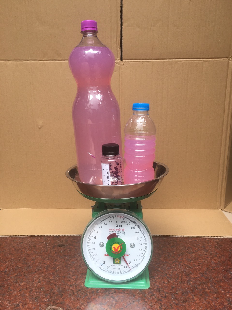 2 kg - Nhựa composite hồng - Tặng kèm chất xúc tác