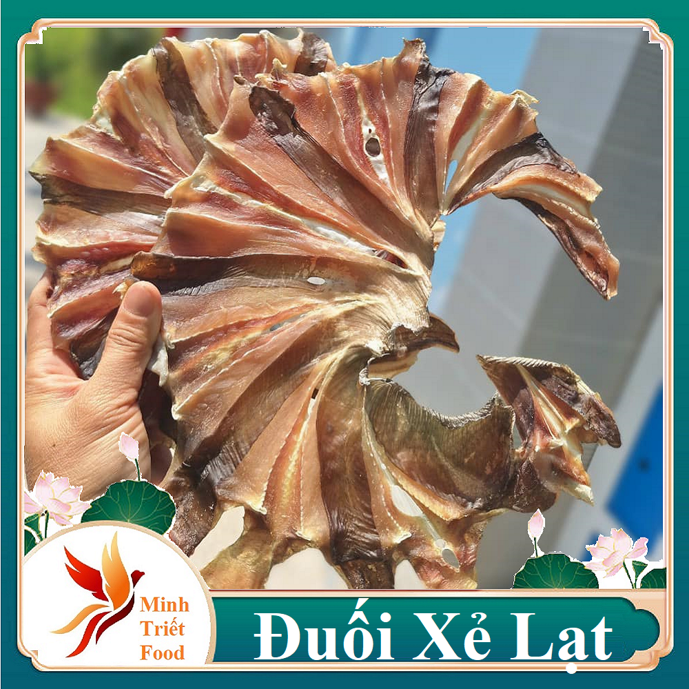  500gr Khô cá đuối xẻ lạt  không tẩm gia vị  Đặc sản Sông Đốc Cà Mau- ĐẶC SẢN MINH TRIẾT 