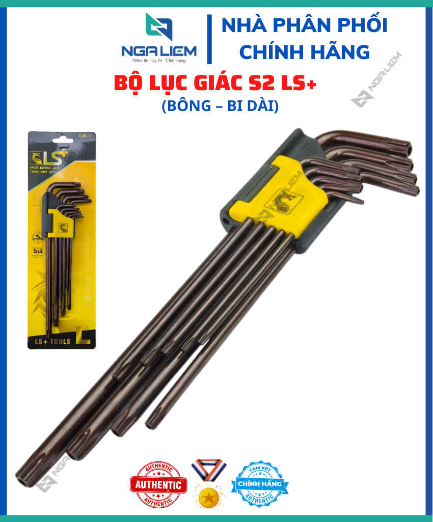 Bộ lục giác s2 9 món ls+