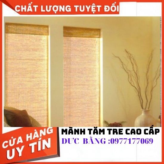 Mành sáo tre tăm trúc cao cấp dành cho cửa sổ,trang trí  rộng 1m60 cao 1m50