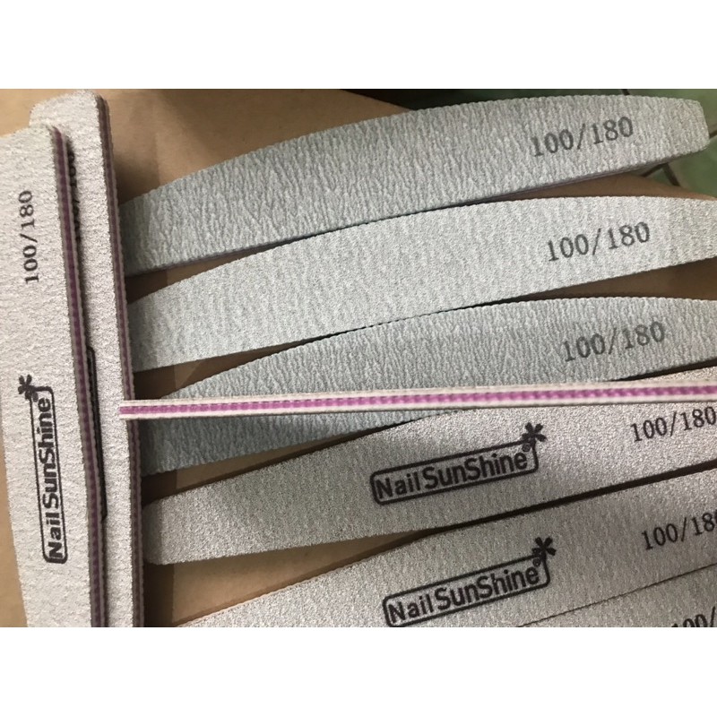 Combo 2 dũa móng tay 2 mặt loại xịn 100/180