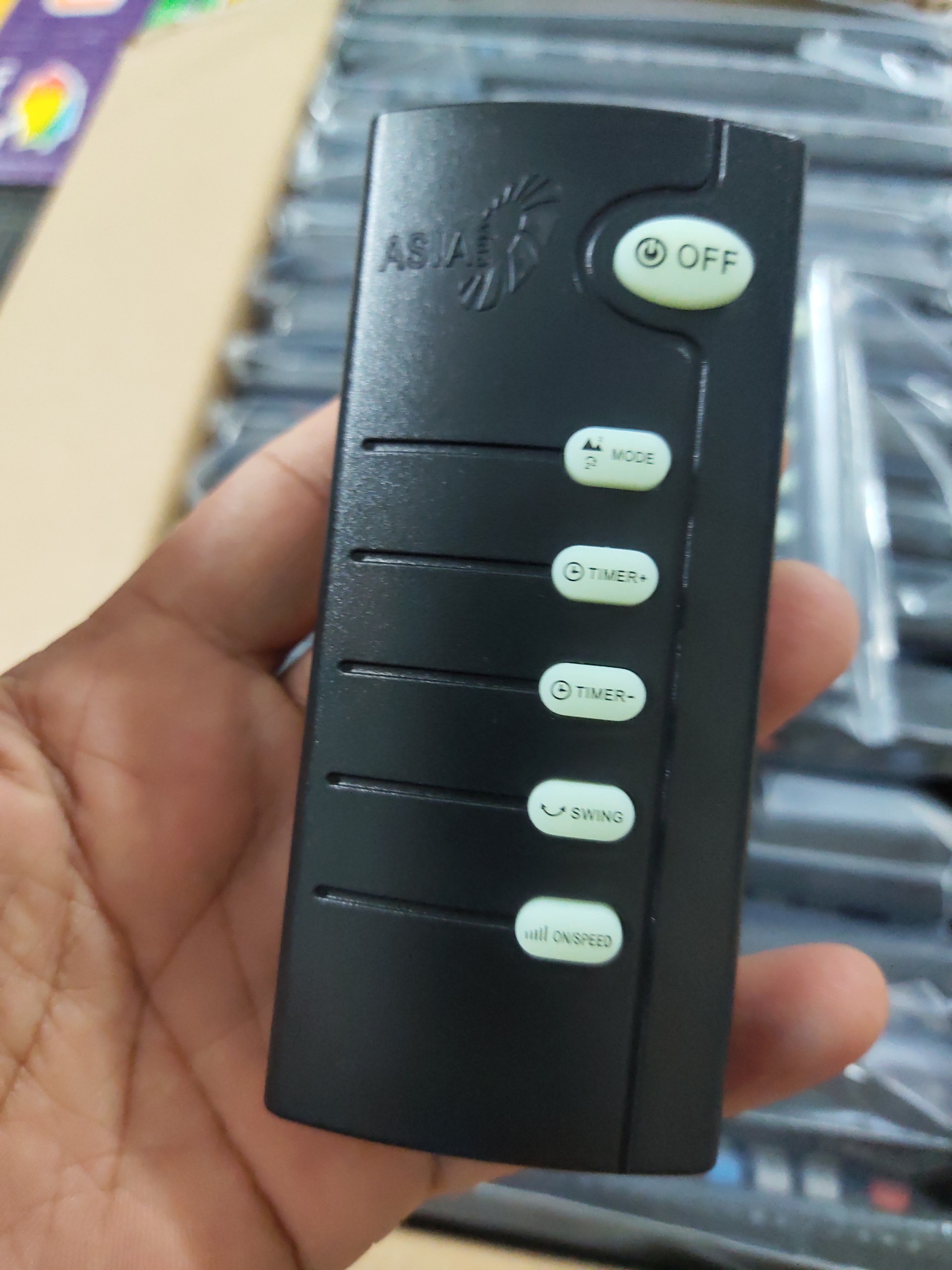 Điều khiển quạt Asia quạt cây, quạt treo tường, remote quạt asia - Hàng mới, loại tốt