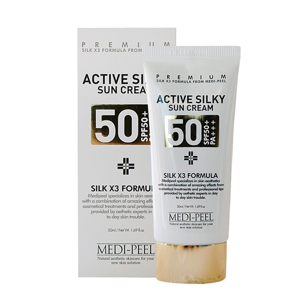 Kem chống nắng medi peel active silky sun cream