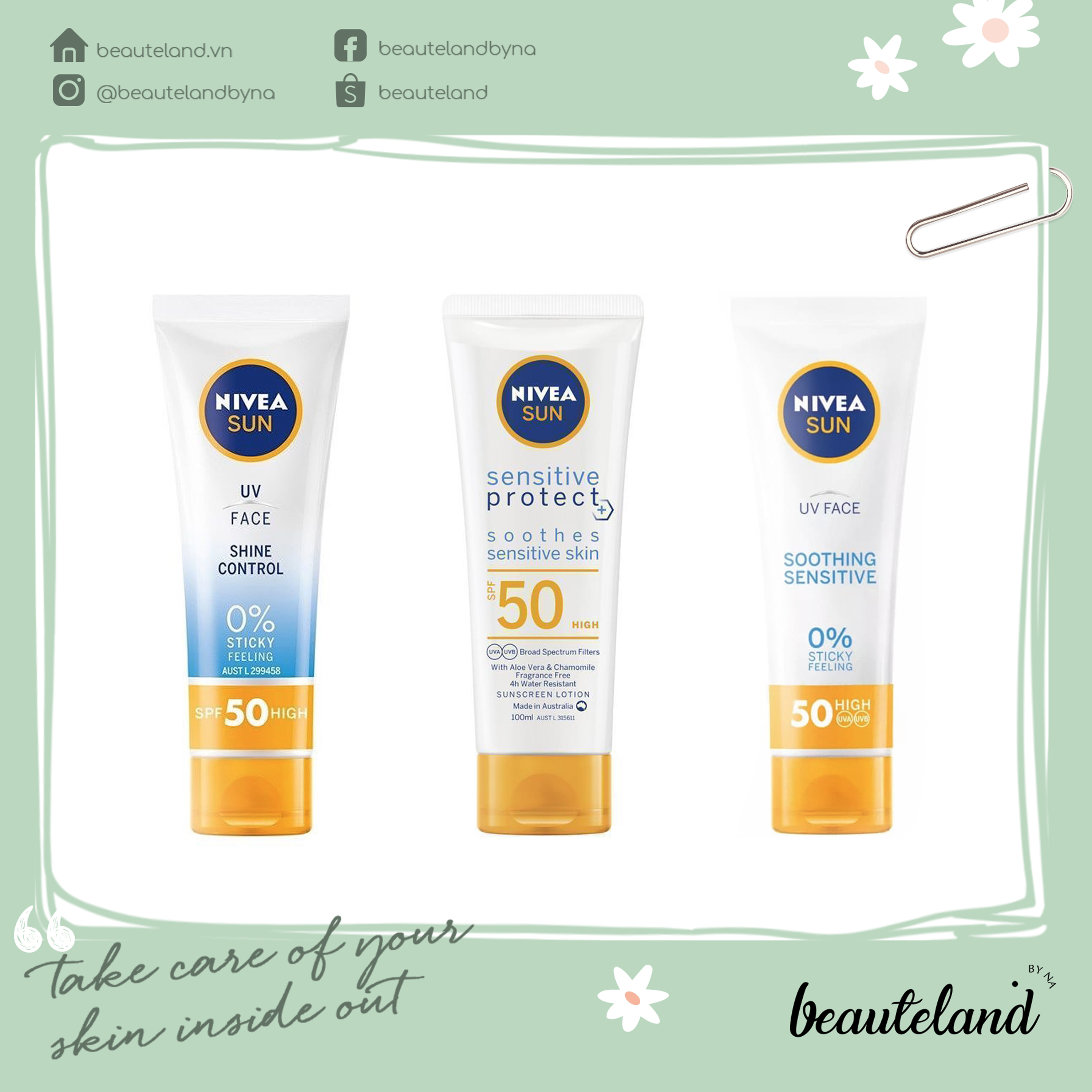 Nivea sun uv face