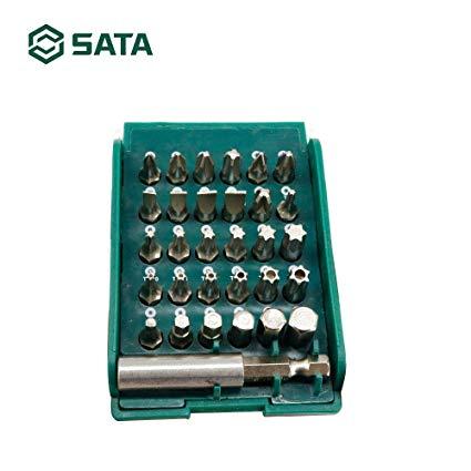 Bộ mũi vặn vít đa năng 31 chi tiết 1/4in Dành cho máy khoan máy vặn vít 09332 Sata