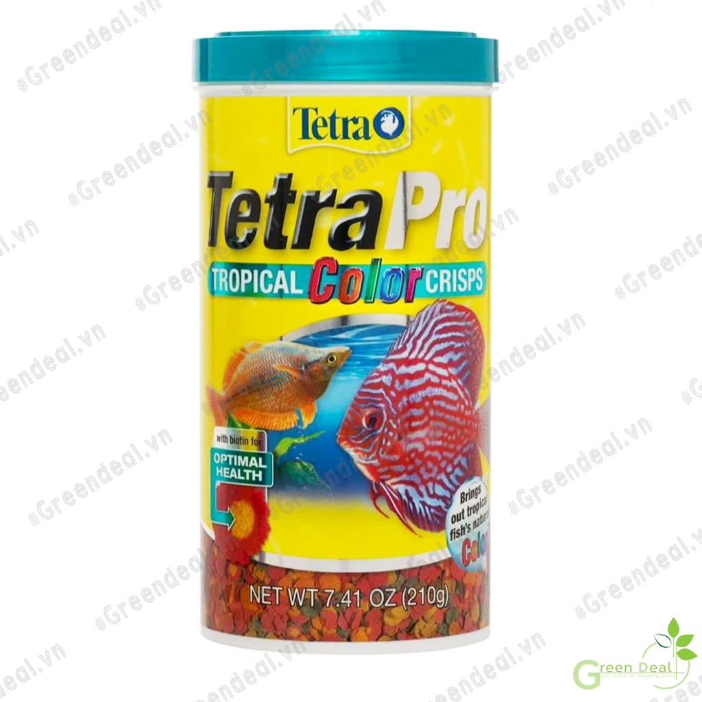 TETRA - Tetra Pro Tropical Color Crisps | Thức ăn hỗ trợ tăng màu sắc cho cá cảnh thủy sinh