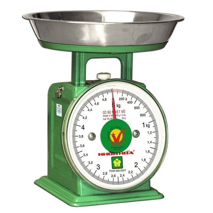 Cân Đồng Hồ Nhơn Hòa 5Kg NHS-5 Hàng Chính Hãng