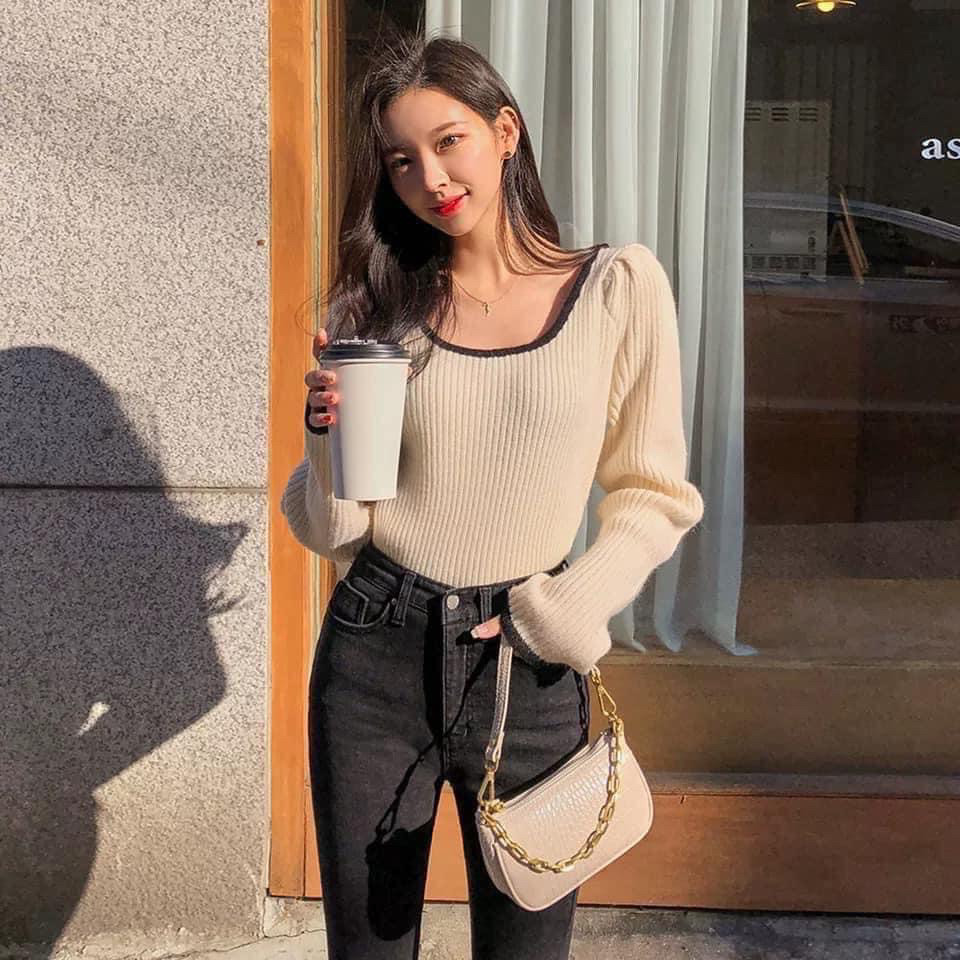 [HCM]Túi kẹp nách Ngọc Trinh túi xách nữ đeo vai đeo chéo xách tay da vân cá sấu mẫu mới nhất TKNA02