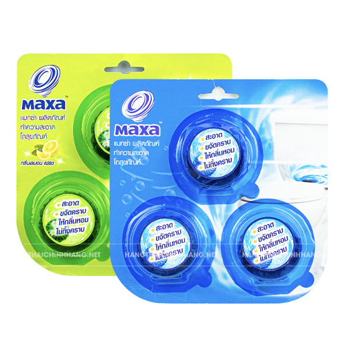 Viên thả bồn cầu Maxa Thái lan vỉ 3 viên