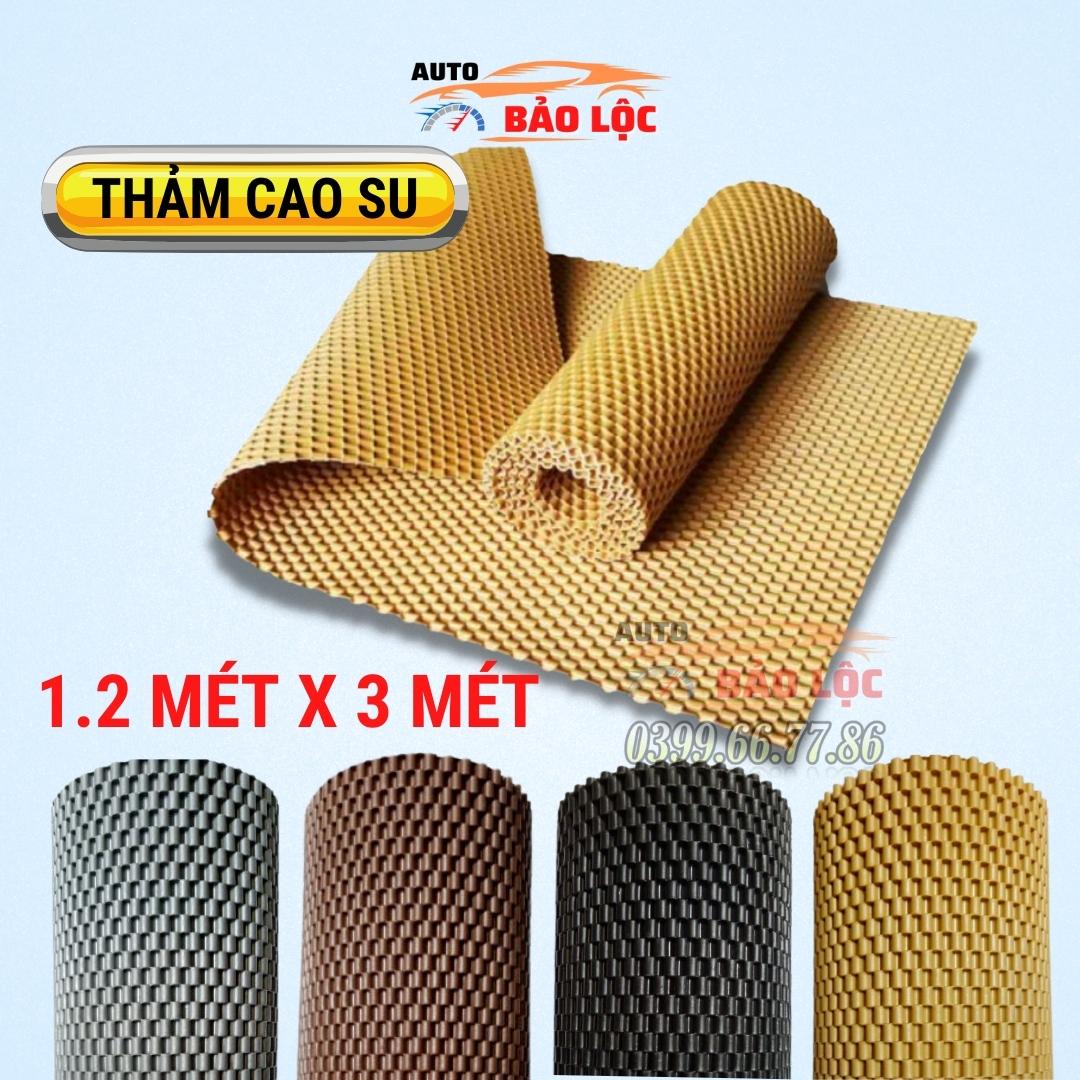 Thảm lót sàn ô tô cao su khổ lớn 1200cm x 3000cm lót sàn xe và lót cốp xe cao cấp