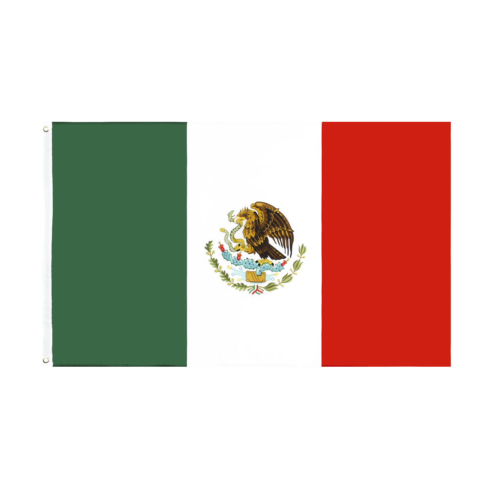 3jflag 3x5fts 90x150cm Mexico Mexico cờ