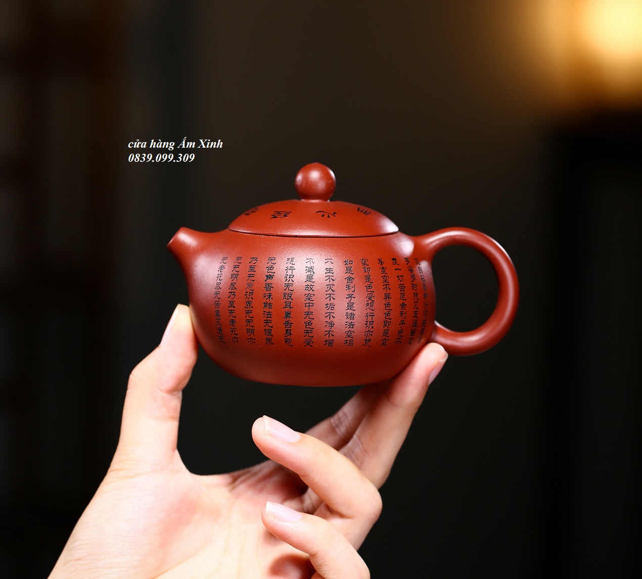 Ấm tử sa nghi hưng tây thi 150ml