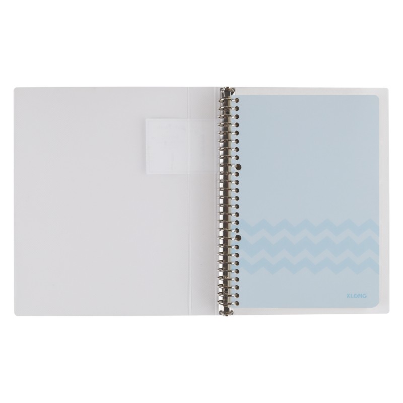 Sổ Binder B5 ( 01 bìa còng 26 Holes thép + 80 tờ giấy 120 gms + 05 tờ phân trang)nhựa KLONG