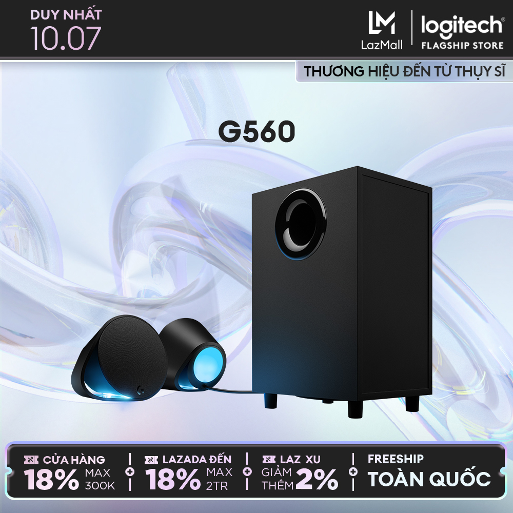Loa chơi game máy tính logitech g560 lightsync