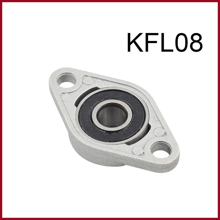 Gối đỡ vòng bi nằm trục 8mm KFL08