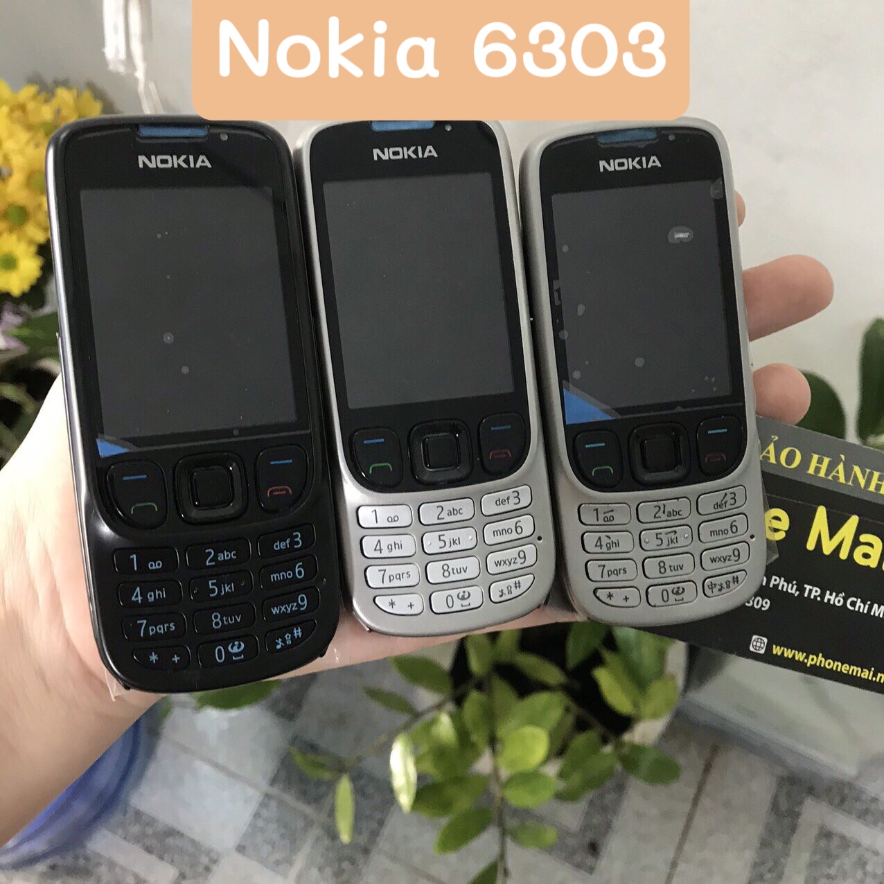 Điện Thoại Nokia 6303 Chính Hãng Vỏ Thép Bảo Hành 12 Tháng
