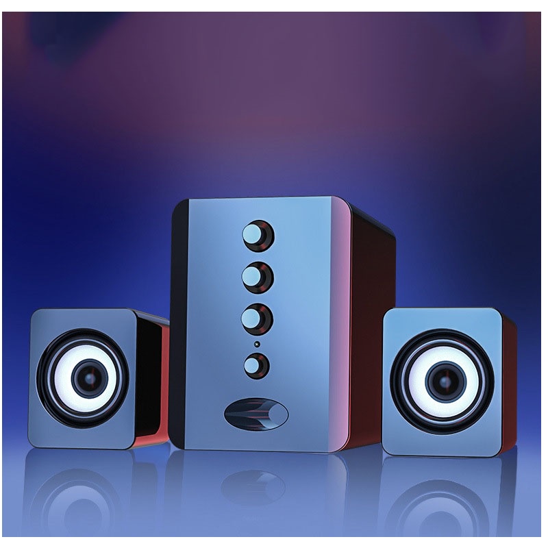 Loa máy tính super bass treble d202, dòng loa máy tính cao cấp cho laptop,pc,điện thoại.