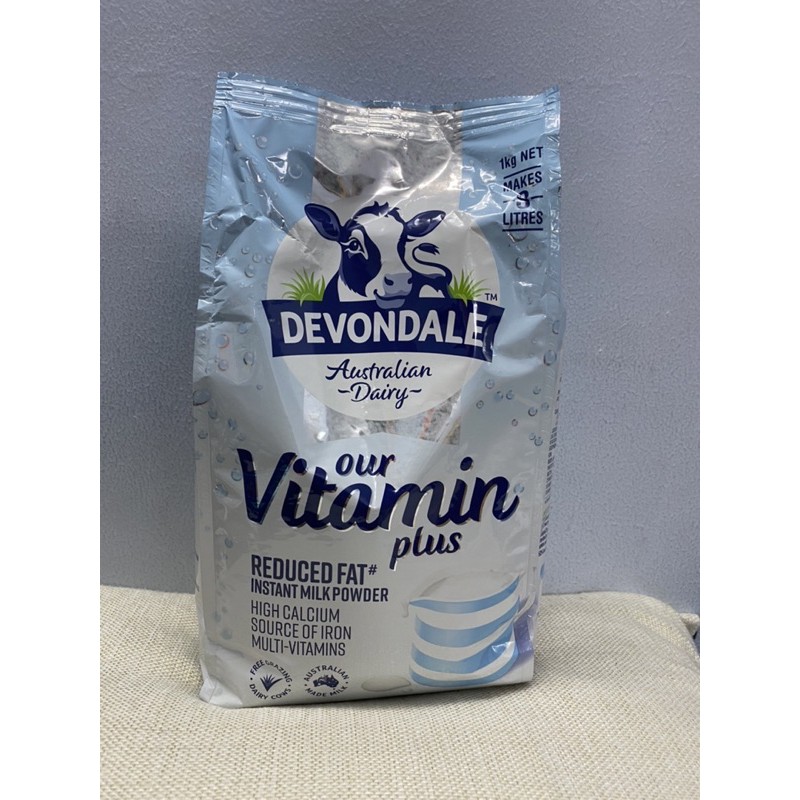 Sữa bột devondale vitamin plus reduced fat milk powder 1kg - 9425 - sản phẩm chất lượng hàng đầu, tuyệt hảo được săn đón trên thị trường hiện nay