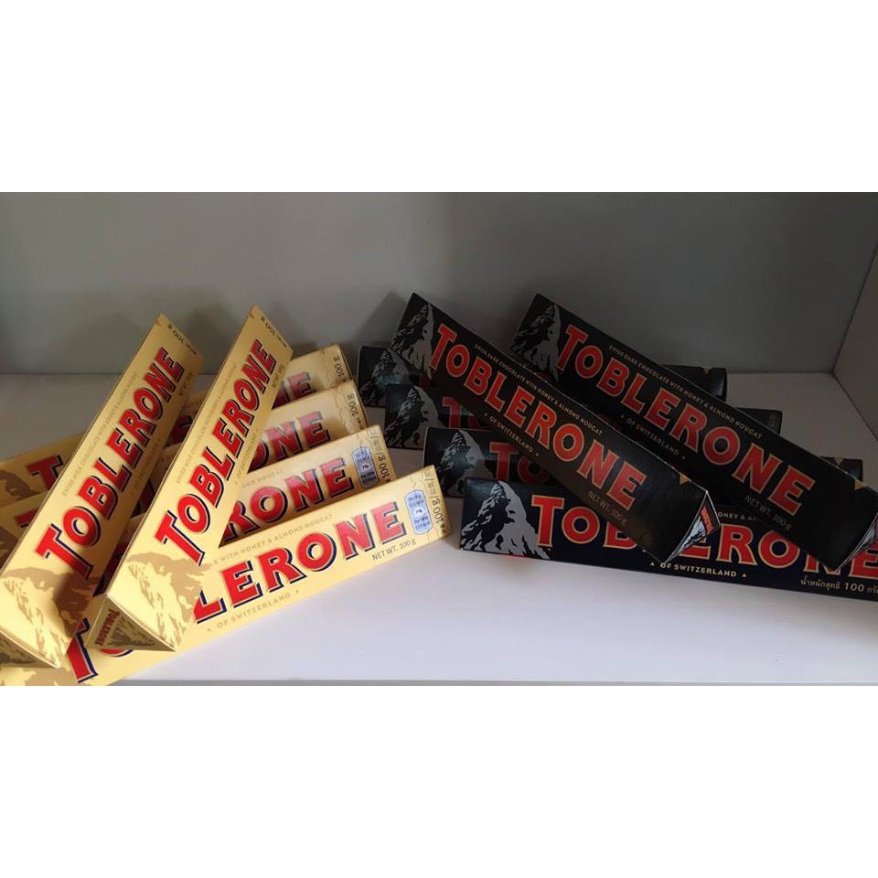 Socola Toblerone Thanh 100gr (2 mùi) date T9/24