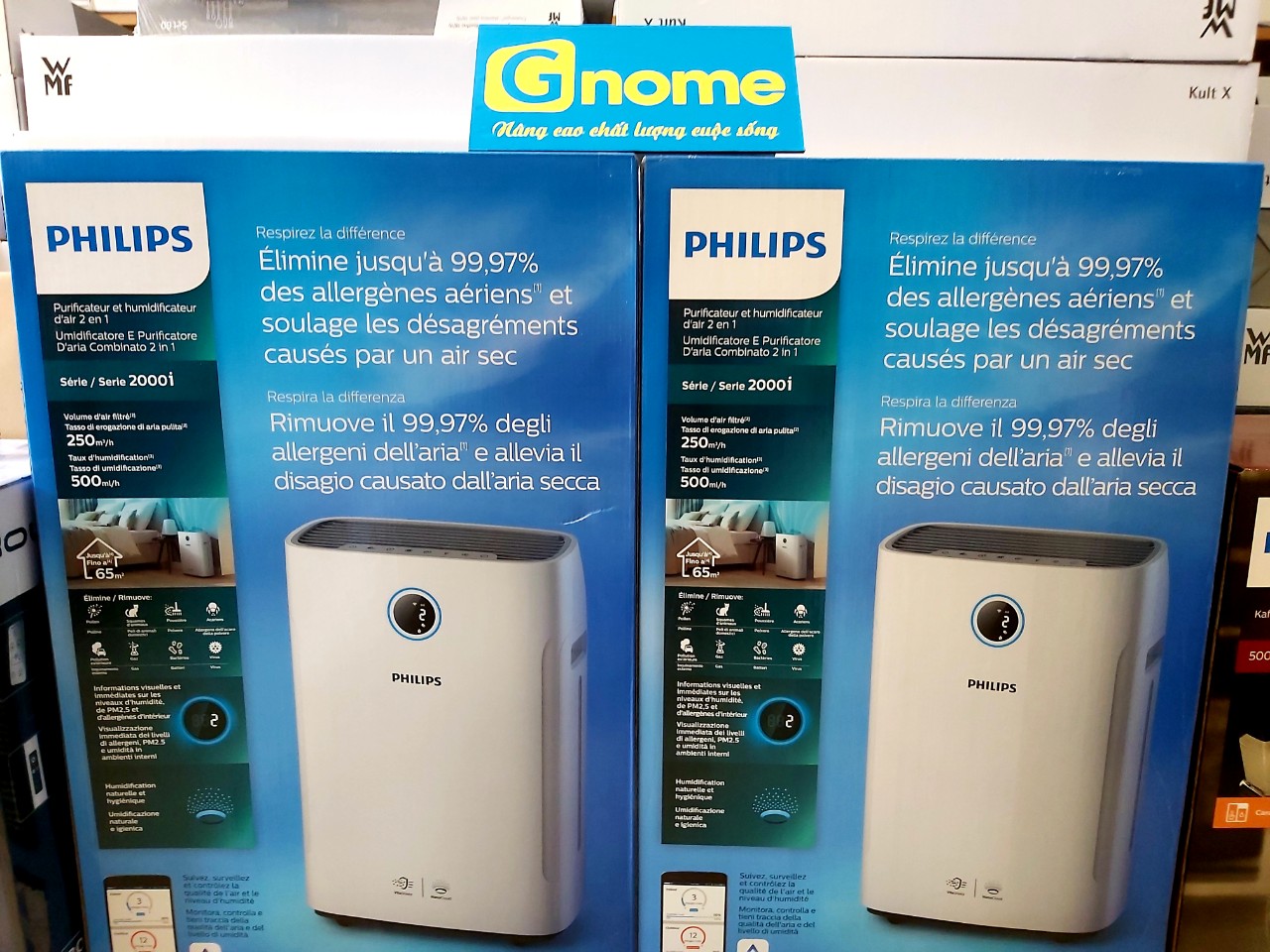 [Trả góp 0%]Máy lọc không khí và tạo ẩm Philips AC2729/11 Series 2000i [ Nhập Đức ]