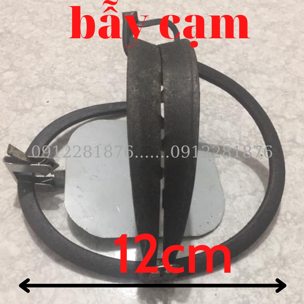CẠM BẪY CHỒN 12CM HÀNG LOẠI 1 CÓ BÀN + DÂY (CHỌN PHÂN LOẠI BÀN +DÂY ĐỂ ĐƯỢC ĐẦY ĐỦ PHỤ KIỆN)
