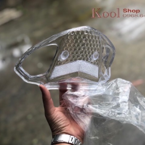 Ốp Hậu Trắng Wave Alpha 50cc - 100cc