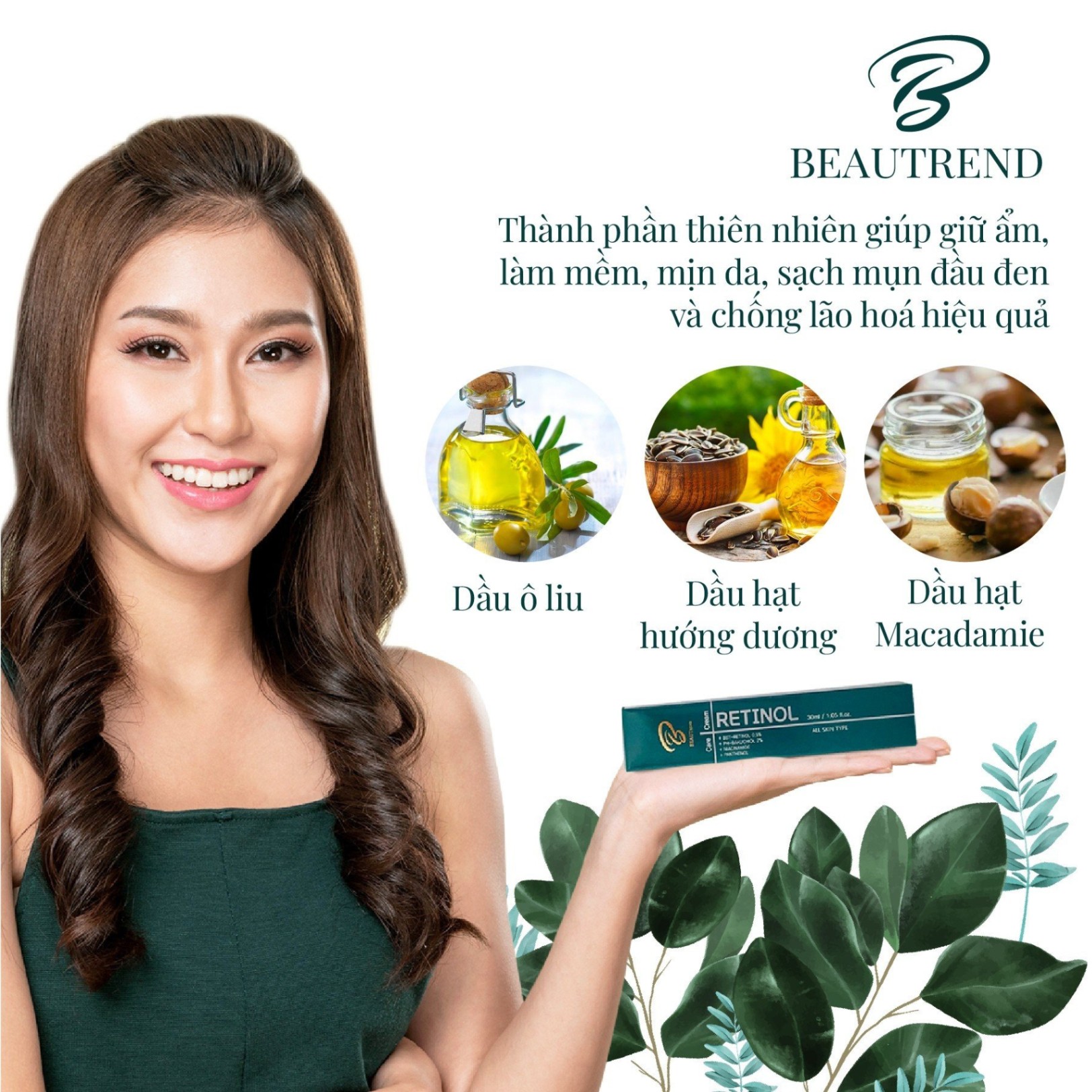 Kem dưỡng da Retinol 0.5% Bakuchiol dưỡng trắng da Hàn Quốc - Wangji - Siêu Thị Sức Khoẻ Hàn Quốc