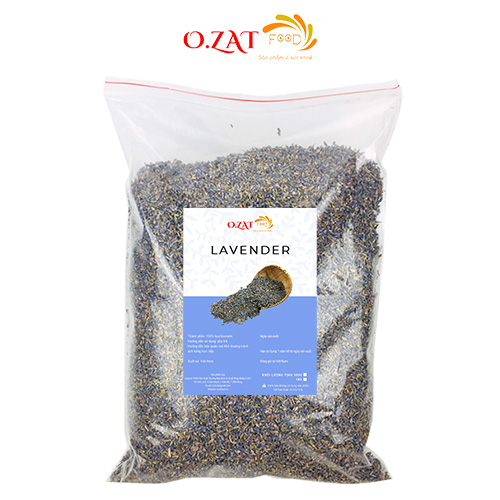 Giá sỉ hoa lavender/ oải hương khô o.zat food 500g, 1kg