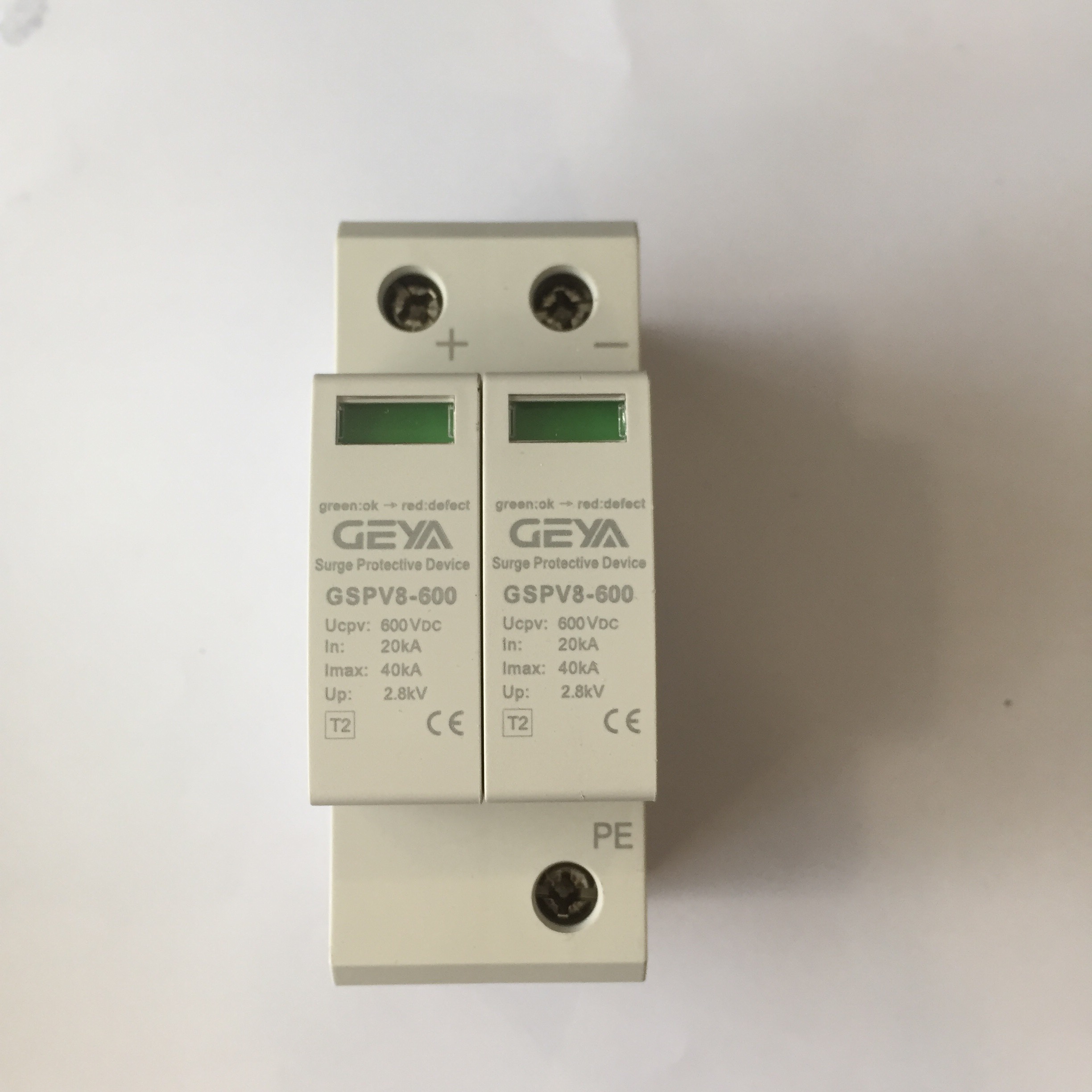 CB thiết bị chống sét lan truyền DC một chiều bảo vệ mạch bảo vệ quang điện GIVASOLAR GEYA DC 600V, 1000V