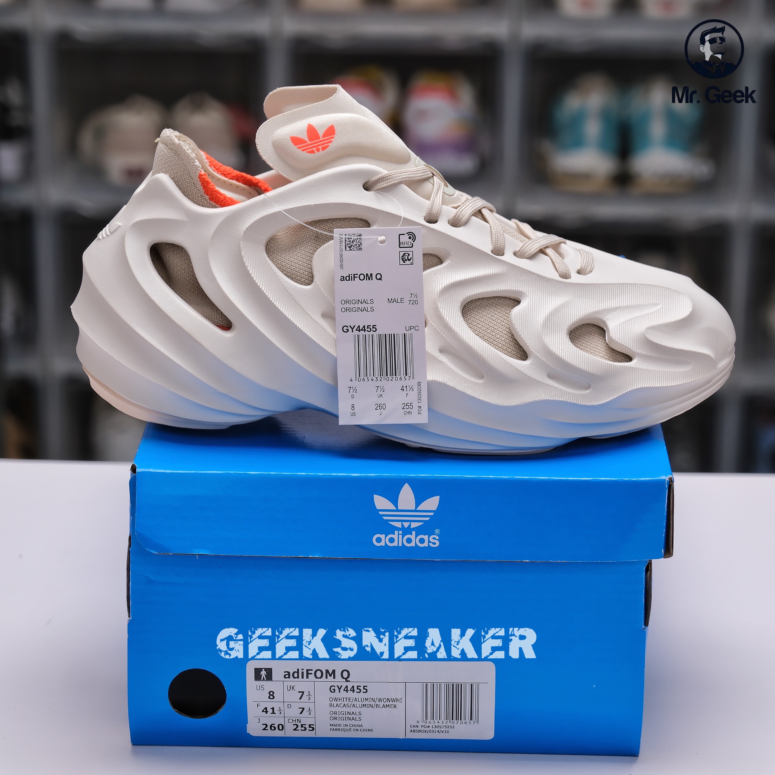 Giày Sneaker cổ thấp Adifom Q - White
