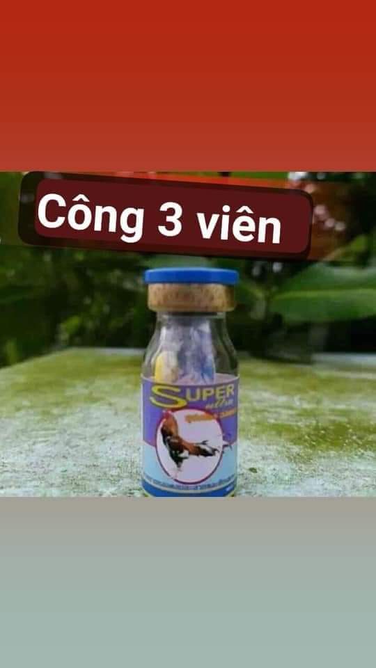 Super ultra-công 3 viên- tăng sức chịu đựng,giảm sưng tấy vết thương,gà nhanh hồi phục.