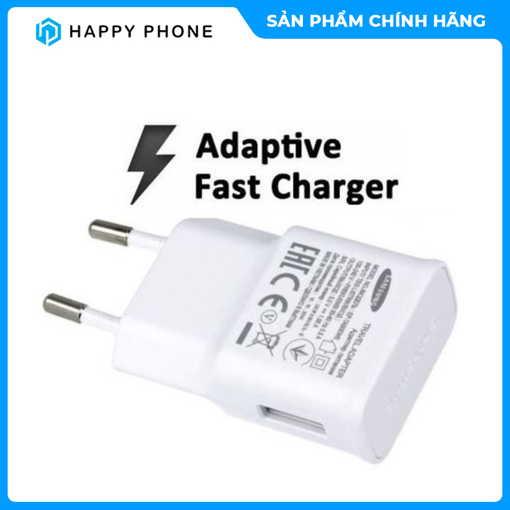 Cốc sạc 2a samsung ep-ta200 - không chính hãng 1 đền 3 - hàng linh kiện chính hãng - màu trắng - 15w