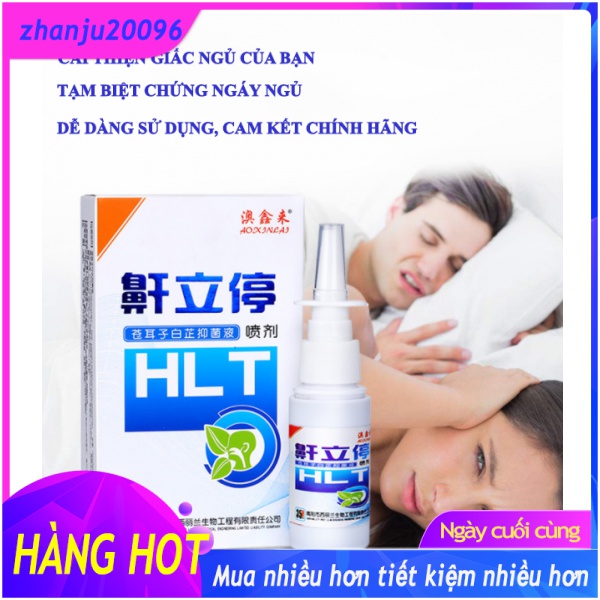 HLT anti-snore, dry mouth, nose sprayer helps to smooth