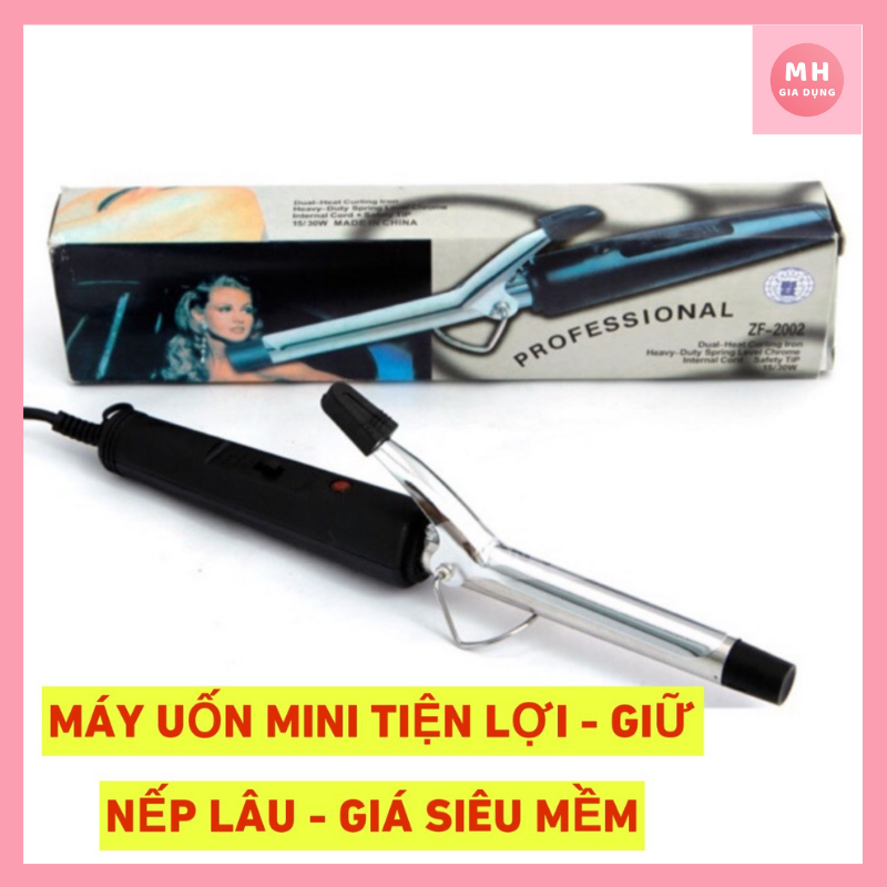 [ UỐN TÓC ] MÁY UỐN TÓC SETTING ZF-2002 - LÀM XOĂN TÓC MINI - DẬP XÙ SỢI NHỎ - RẺ BẤT NGỜ