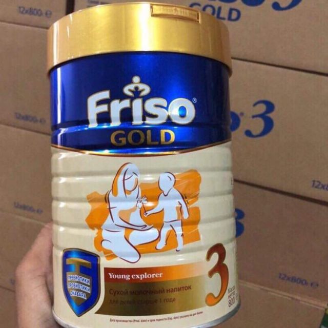 Sữa friso gold 800g nội địa nga đủ số 3