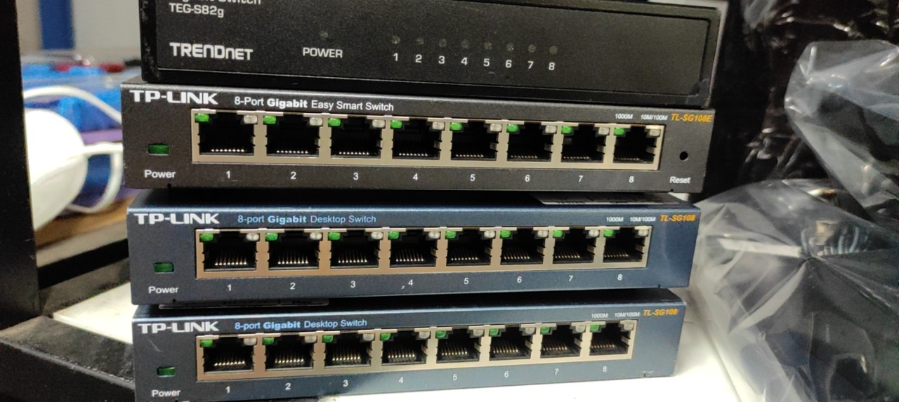 Bộ chia mạng switch 8 port TP-Link hàng used Đẹp