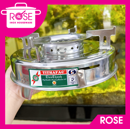 Bếp cồn inox Tiến Thành cao cấp loại - sáng bóng không gỉ