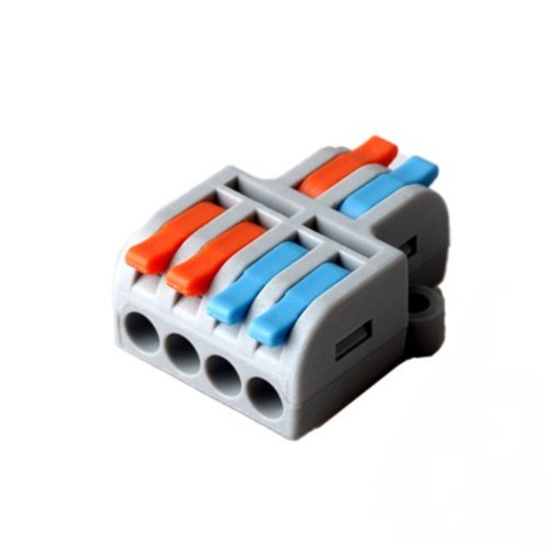 Cút nối dây điện 2 đầu ra 4 đầu - 32a 250v/600v, cút nối dây điện nhanh