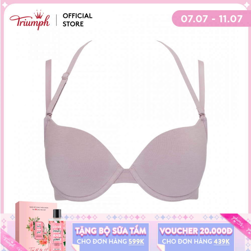 [Voucher 20K + Quà Sữa tắm cho đơn 699K từ 7.7-11.7] Áo ngực có mút đệm Sloggi Everyday WHU 01