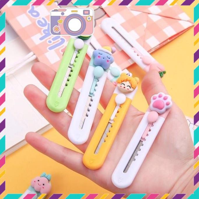 Dao rọc giấy siêu cute đầu charm
