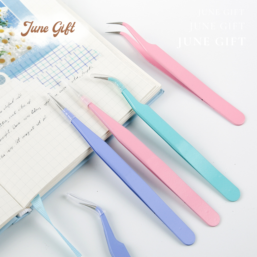 Nhíp Gắp Sticker Màu Pastel Dùng Cho Bullet Journal