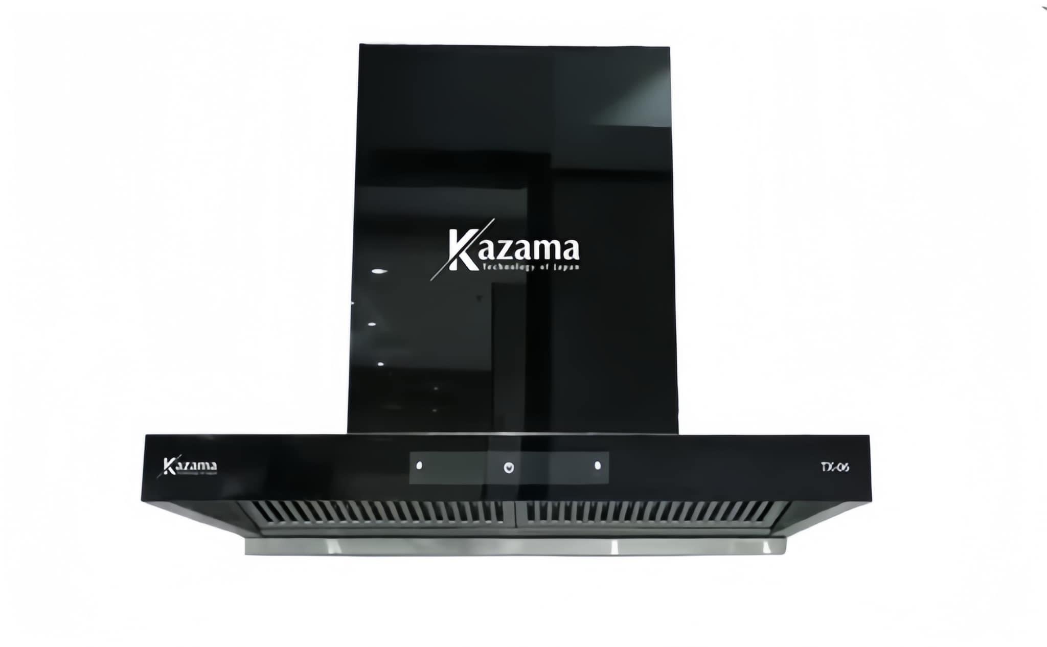Máy hút mùi Kazama-136 treo tường màu đen - Công nghệ Nhật Bản